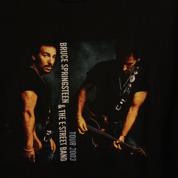 Bruce Speingstein Mens a later apparel and antiwar t-shirt - Picture 2 of 5